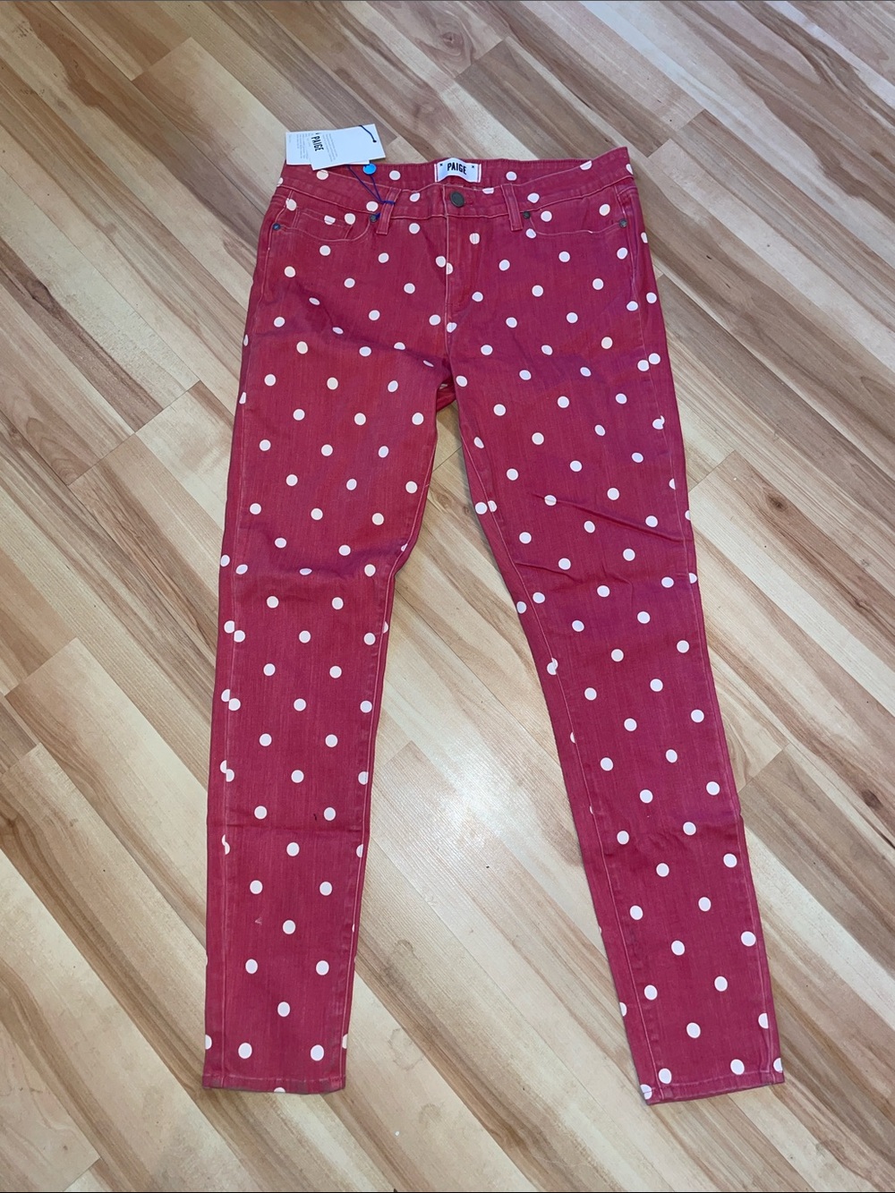 NWT Paige verdugo ultra skinny mid rise pants size 32